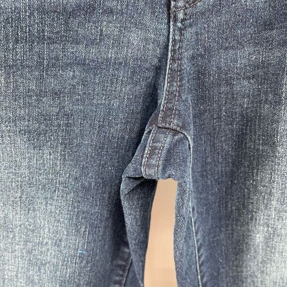 Rebecca Minkoff Dark Wash Studded Skinny Jeans Women’s Size 10 Mid Rise - Picture 5 of 16